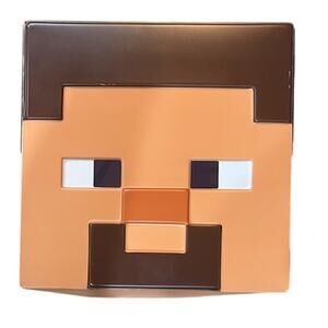 Minecraft Steve Mask Plastic Costume Dress Up Halloween Play